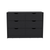 42" Black Four Drawer Dresser