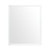 32" White Framed Bathroom Vanity Mirror