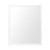 32" White Framed Bathroom Vanity Mirror