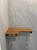 18" X 36" Brown Teak Wall Mount Rectangular Shower Bench