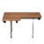 18" X 36" Brown Teak Wall Mount Rectangular Shower Bench