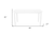 48" White Solid Wood Dining Table