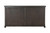 72" Dark Brown Solid Wood Shutter Style Sideboard with Four Doors