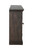 72" Dark Brown Solid Wood Shutter Style Sideboard with Four Doors
