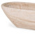26" Natural Solid Wood Oval Centerpiece Bowl