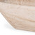 26" Natural Solid Wood Oval Centerpiece Bowl