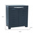 26" Dark Gray Heavy Duty Plastic Two Door Utility Cabinet