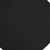 6' X 6' Black Round Indoor Outdoor Area Rug