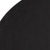 6' X 6' Black Round Indoor Outdoor Area Rug