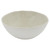 White and Natural Sixteen Piece Round Ceramic Service For Four Dinnerware Set