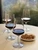Set of Four Clear Tritan Plastic Stemmed All Purpose Wine Glass Classic Design