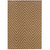 4' X 6' Tan Geometric Stain Resistant Indoor Outdoor Area Rug - 606114572169