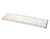 18" White Rectangular Marble Vanity Tray