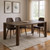 79" Espresso Solid Wood Dining Table