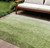 9' X 12' Olive Green And Artichoke Green Ombre Washable Indoor Outdoor Area Rug