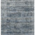 9' X 12' Denim Blue And Ivory Striped Washable Indoor Outdoor Area Rug - Denim Blue, Ivory