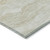8' X 10' Beige Striped Washable Indoor Outdoor Area Rug - Beige