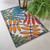 3’x 4’ Multicolored Leaves Indoor Outdoor Area Rug - 4512822811659