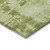 8' X 10' Lime Green And Ivory Abstract Washable Indoor Outdoor Area Rug