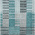 10' X 14' Teal Blue Aqua And Gray Striped Washable Indoor Outdoor Area Rug - Teal Blue, Aqua, Gray