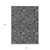 8' X 10' Black And Ivory Floral Washable Indoor Outdoor Area Rug Transitional Style - Black, Ivory Color