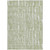 10' X 14' Artichoke Green And Ivory Abstract Washable Indoor Outdoor Area Rug Transitional Style - Artichoke Green, Ivory Color