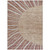 9' X 12' Orange Copper And Terra Cotta Abstract Washable Indoor Outdoor Area Rug Transitional Style - Orange, Copper, Terra Cotta Color