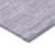 9' X 12' Plum And Purple Striped Washable Indoor Outdoor Area Rug