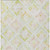 8' X 10' Pink Green And Beige Geometric Washable Indoor Outdoor Area Rug