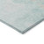 8' X 10' Pale Aqua Beige And Ivory Abstract Washable Indoor Outdoor Area Rug