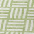 9' X 12' Artichoke Green And Ivory Geometric Washable Indoor Outdoor Area Rug