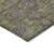 8' X 10' Olive Green Beige And Taupe Floral Washable Indoor Outdoor Area Rug