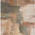 8' X 10' Terra Cotta Gray And Brown Abstract Washable Indoor Outdoor Area Rug