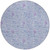 8' Sky Blue And Purple Round Floral Washable Indoor Outdoor Area Rug