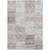 9' X 12' Taupe and Ivory Patchwork Washable Non Skid Indoor Outdoor Area Rug - Taupe, Ivory