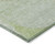 8' X 10' Artichoke Green And Mint Green Abstract Washable Indoor Outdoor Area Rug