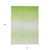 10' X 14' Lime Green And Ivory Striped Washable Indoor Outdoor Area Rug