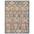 5’ x 7’ Multi Aztec Pattern Indoor Outdoor Area Rug