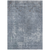 8' X 10' Blue And Gray Abstract Washable Indoor Outdoor Area Rug