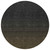 8' Gray And Brown Round Abstract Washable Indoor Outdoor Area Rug