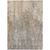 9' X 12' Beige Gray And Taupe Abstract Washable Indoor Outdoor Area Rug