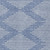 8' X 10' Denim Blue And Ivory Geometric Washable Indoor Outdoor Area Rug Transitional Style - Denim Blue, Ivory Color