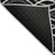 10' X 14' Black Gray And Ivory Abstract Washable Indoor Outdoor Area Rug