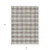 8' X 10' Taupe And Gray Plaid Washable Indoor Outdoor Area Rug - Taupe, Gray