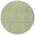 8' Green Blue And Ivory Round Floral Washable Indoor Outdoor Area Rug - 608219177591