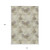 10' X 14' Beige Green And Ivory Polka Dot Washable Indoor Outdoor Area Rug