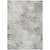 10' X 14' Silver Gray And Ivory Abstract Washable Indoor Outdoor Area Rug - Silver, Gray, Ivory