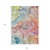9' X 12' Blue Abstract Washable Non Skid Indoor Outdoor Area Rug