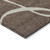 10' X 14' Brown And Beige Abstract Washable Indoor Outdoor Area Rug Transitional Style - Brown, Beige Color