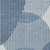 8' X 10' Blue And Ivory Geometric Washable Indoor Outdoor Area Rug Transitional Style - Blue, Ivory Color